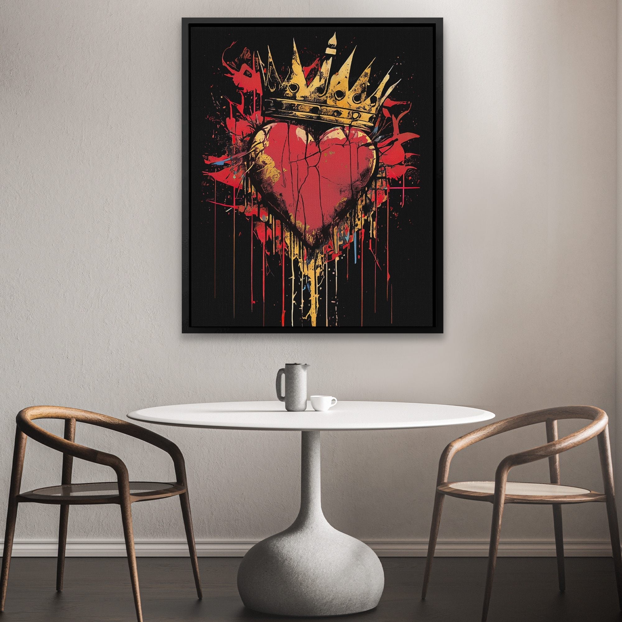 Urban Street Art Masterpiece - A King's Power of Love - Thedopeart